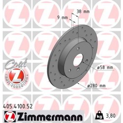 DISQUE ZIMMERMANN MCC/SMART SPORT Z