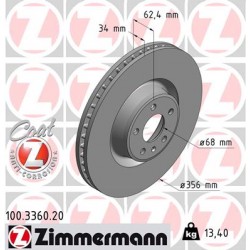 DISC ZIMMERMANN AUDI Coat Z