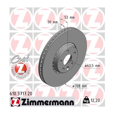 DISC ZIMMERMANN VOLVO Coat Z