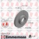 DISQUE ZIMMERMANN OPEL Coat Z