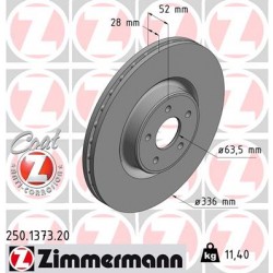 DISC ZIMMERMANN FORD Coat Z