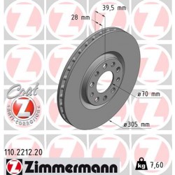 DISC ZIMMERMANN ALFA ROMEO Coat Z