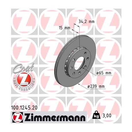 SCHIJF ZIMMERMANN AUDI Coat Z