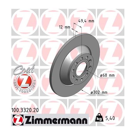 SCHIJF ZIMMERMANN AUDI Coat Z