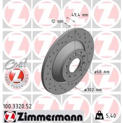 SCHIJF ZIMMERMANN AUDI SPORT Z