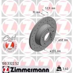 DISQUE ZIMMERMANN AUDI SPORT Z