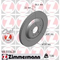 DISQUE ZIMMERMANN AUDI Coat Z