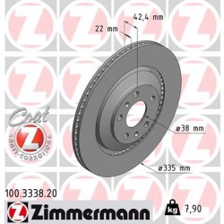 DISQUE ZIMMERMANN VAG Coated