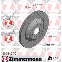 SCHIJF ZIMMERMANN AUDI FORMULA Z RECHTS  Coat Z