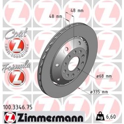 DISC ZIMMERMANN AUDI FORMULA Z RIGHT  Coat Z