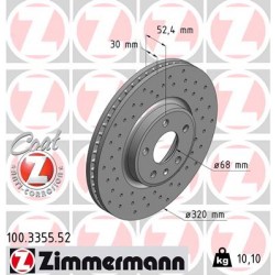 DISQUE ZIMMERMANN AUDI SPORT Z