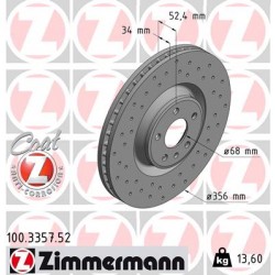 SCHIJF ZIMMERMANN AUDI SPORT Z