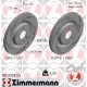 DISQUE ZIMMERMANN AUDI/PORSCHE BLACK Z