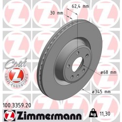 DISC ZIMMERMANN AUDI Coat Z