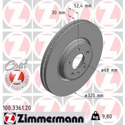 DISC ZIMMERMANN AUDI Coat Z