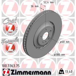 DISC ZIMMERMANN AUDI FORMULA Z Coat Z