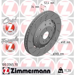 DISC ZIMMERMANN AUDI FORMULA Z Coat Z