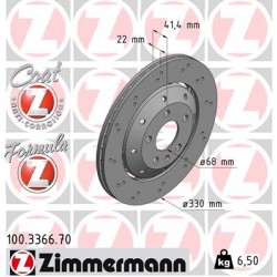 SCHIJF ZIMMERMANN AUDI FORMULA Z Coat Z