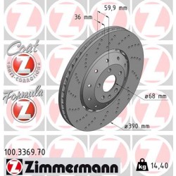 DISQUE ZIMMERMANN AUDI FORMULA Z Coat Z