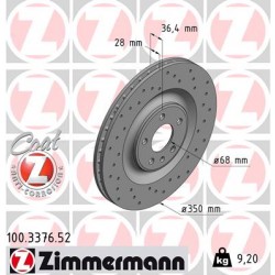 DISC ZIMMERMANN AUDI SPORT Z