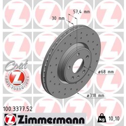 DISQUE ZIMMERMANN AUDI SPORT Z