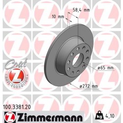 DISQUE ZIMMERMANN AUDI/SEAT Coat Z