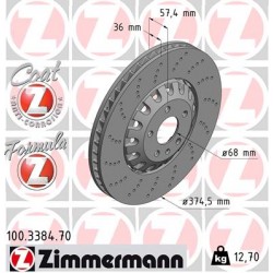 SCHIJF ZIMMERMANN AUDI FORMULA Z Coat Z