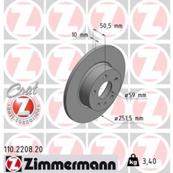 DISC ZIMMERMANN ALFA ROMEO Coat Z