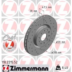 DISC ZIMMERMANN ALFA ROMEO/LANCIA SPORT Z