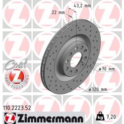 DISC ZIMMERMANN ALFA ROMEO SPORT Z