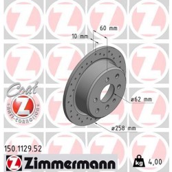 DISQUE ZIMMERMANN BMW SPORT Z