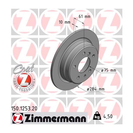 DISC ZIMMERMANN BMW Coat Z