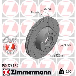 SCHIJF ZIMMERMANN BMW SPORT Z