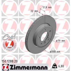 DISC ZIMMERMANN BMW Coat Z