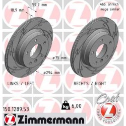 DISQUE ZIMMERMANN BMW BLACK Z