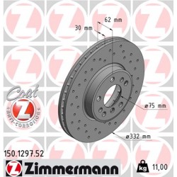 DISQUE ZIMMERMANN BMW SPORT Z