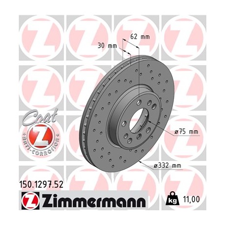 DISC ZIMMERMANN BMW SPORT Z