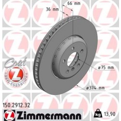 DISQUE ZIMMERMANN BMW FORMULA F GAUCHE Coat Z