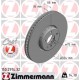 DISQUE ZIMMERMANN BMW FORMULA F GAUCHE Coat Z