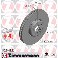 DISC ZIMMERMANN BMW FORMULA F RIGHT Coat Z