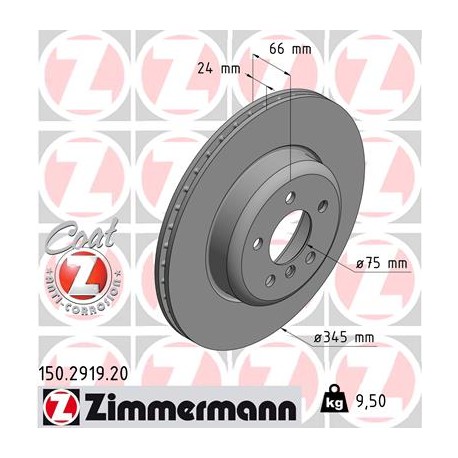 DISC ZIMMERMANN BMW Coat Z