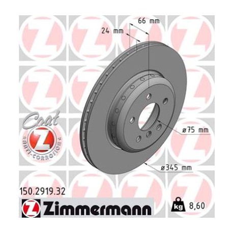 DISQUE ZIMMERMANN BMW FORMULA F Coat Z