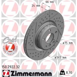 DISC ZIMMERMANN BMW FORMULA F Coat Z