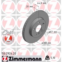 DISC ZIMMERMANN BMW Coat Z