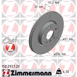 DISQUE ZIMMERMANN BMW Coat Z