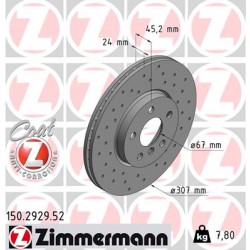 DISC ZIMMERMANN BMW SPORT Z