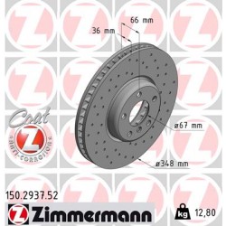 DISQUE ZIMMERMANN BMW SPORT Z DROIT