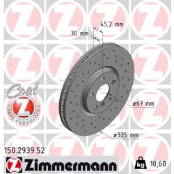 DISC ZIMMERMANN BMW SPORT Z