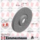 DISQUE ZIMMERMANN BMW SPORT Z GAUCHE