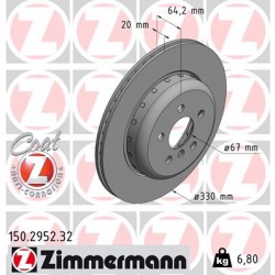 DISC ZIMMERMANN BMW FORMULA F LEFT